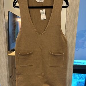 Double Zero Camel Knit Dress